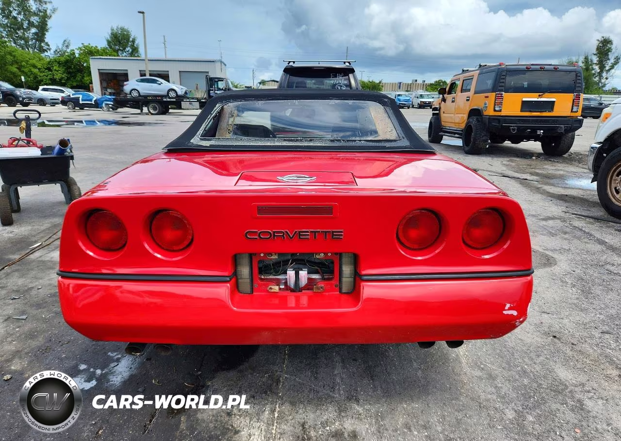 1989 Chevrolet Corvette VIN:1G1YY3181K5111009 - 6