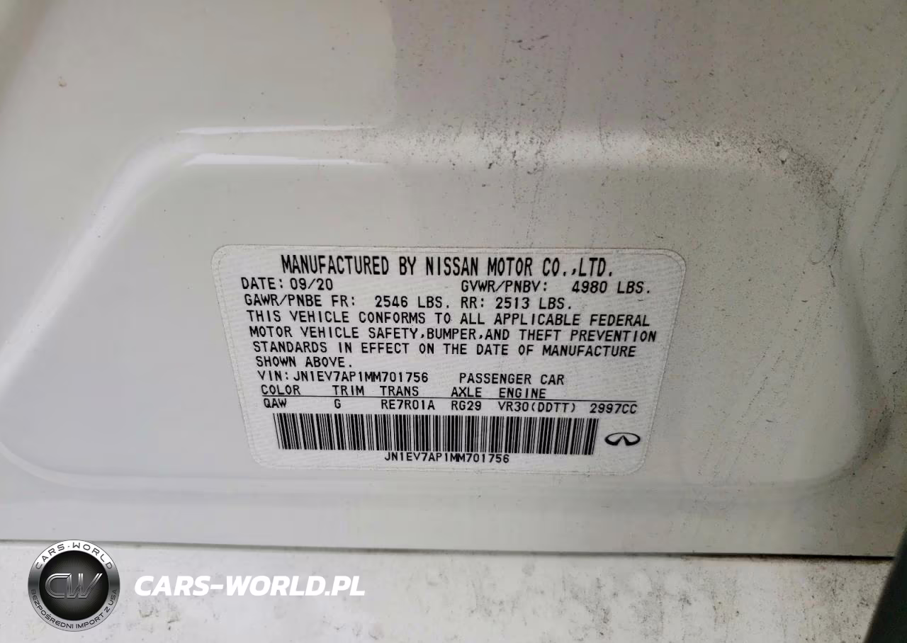 2021 Infiniti Q50 Pure VIN:JN1EV7AP1MM701756 - 12