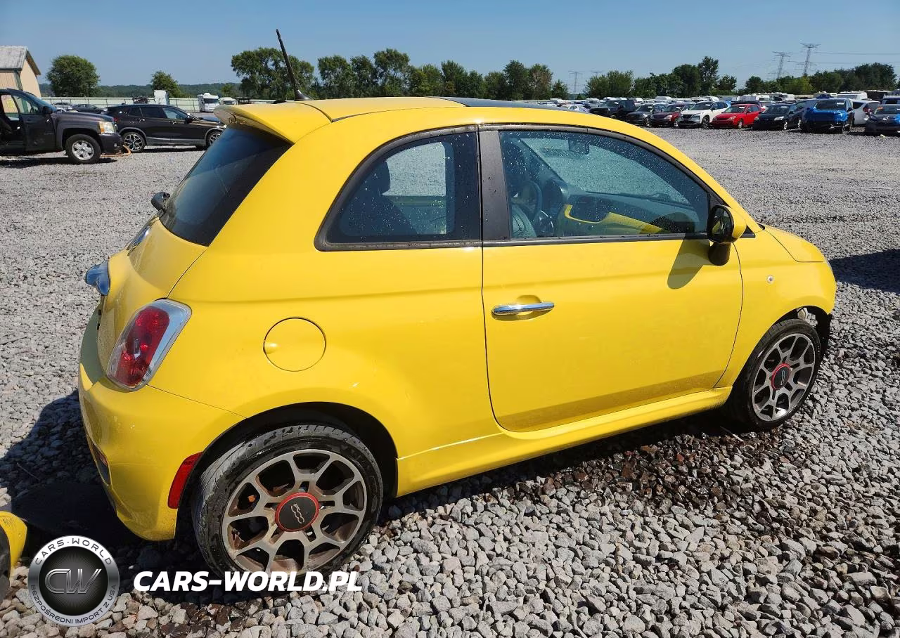 2013 Fiat 500 Sport VIN:3C3CFFBR9DT739956 - 3