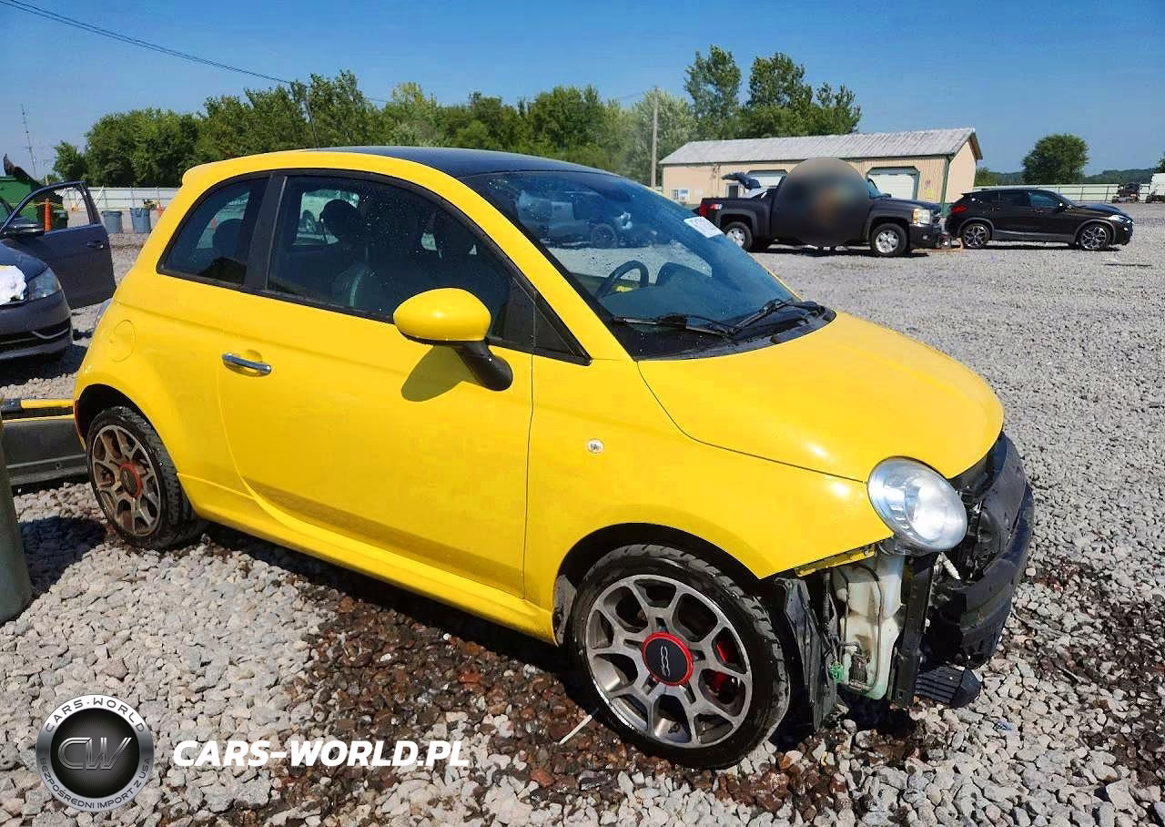 2013 Fiat 500 Sport VIN:3C3CFFBR9DT739956 - 4
