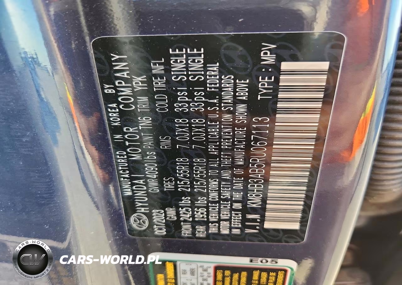 2024 Hyundai Kona Sel VIN:KM8HB3AB5RU067113 - 13