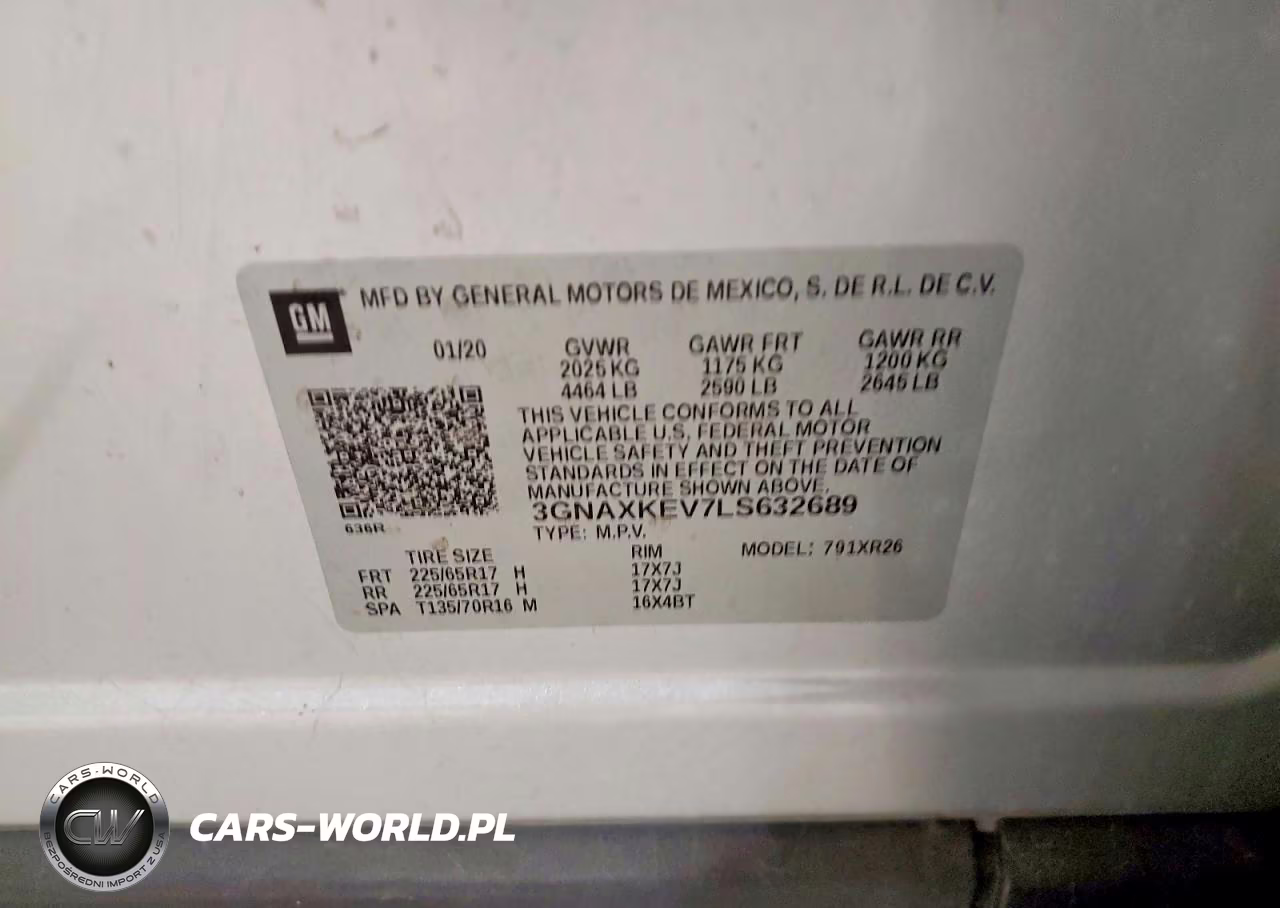 2020 Chevrolet Equinox Lt VIN:3GNAXKEV7LS632689 - 13