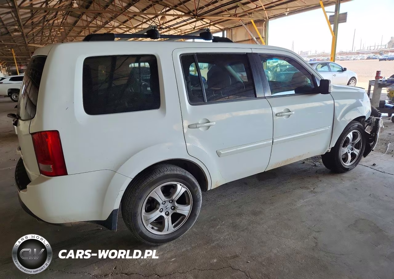 2013 Honda Pilot Exl VIN:5FNYF3H69DB021299 - 3