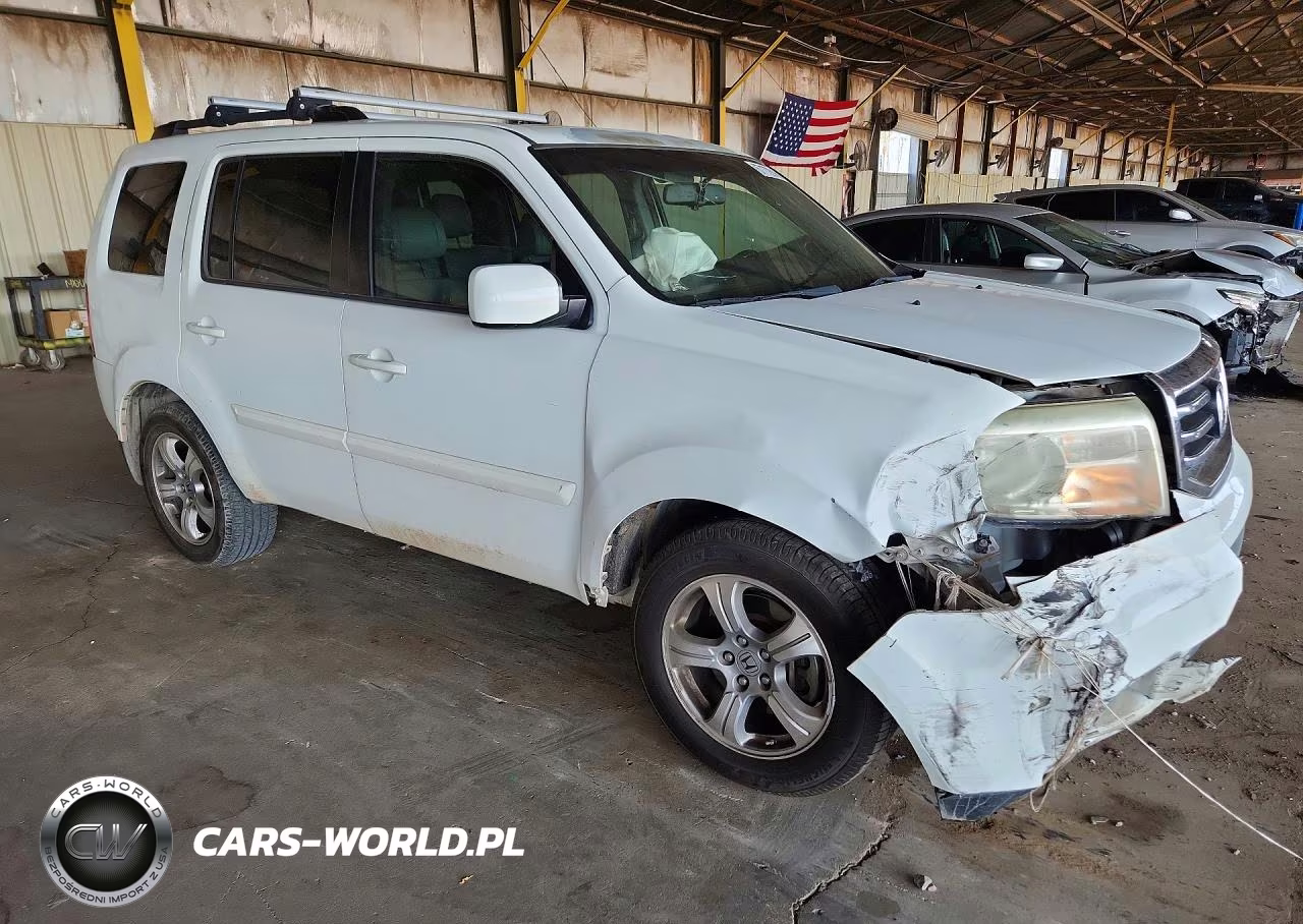 2013 Honda Pilot Exl VIN:5FNYF3H69DB021299 - 4