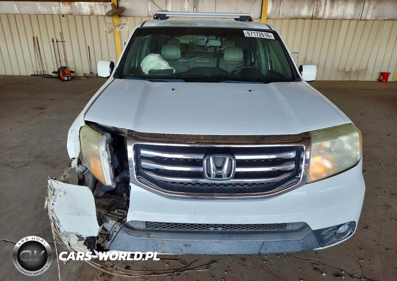 2013 Honda Pilot Exl VIN:5FNYF3H69DB021299 - 5