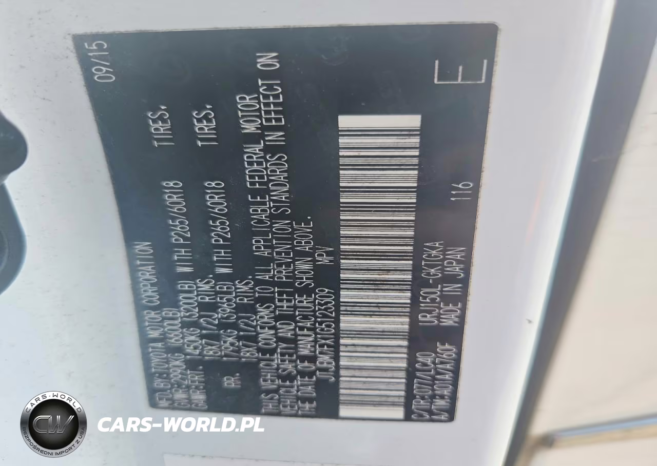2016 Lexus Gx 460 VIN:JTJBM7FX1G5123309 - 14