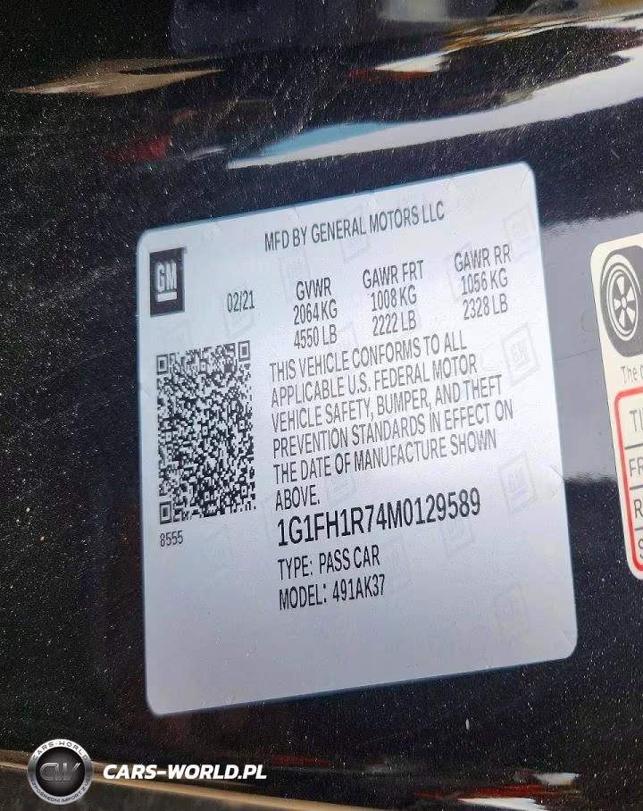 2021 Chevrolet Camaro Ss VIN:1G1FH1R74M0129589 - 12