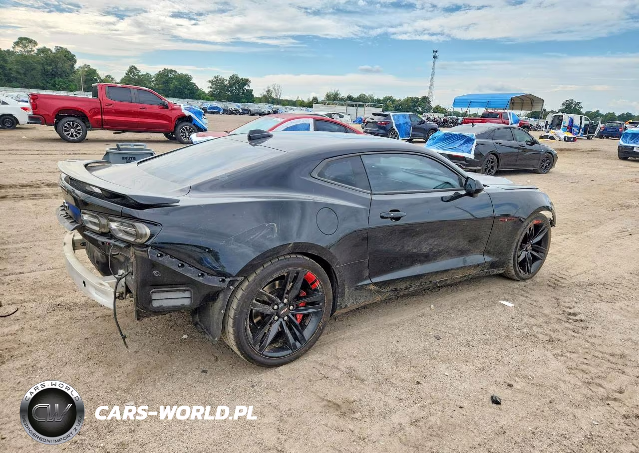 2021 Chevrolet Camaro Ss VIN:1G1FH1R74M0129589 - 3