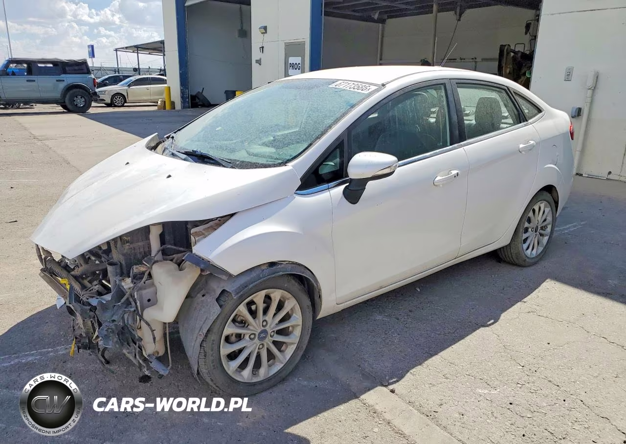 2017 Ford Fiesta Titanium VIN:3FADP4CJ8HM101309 - 1