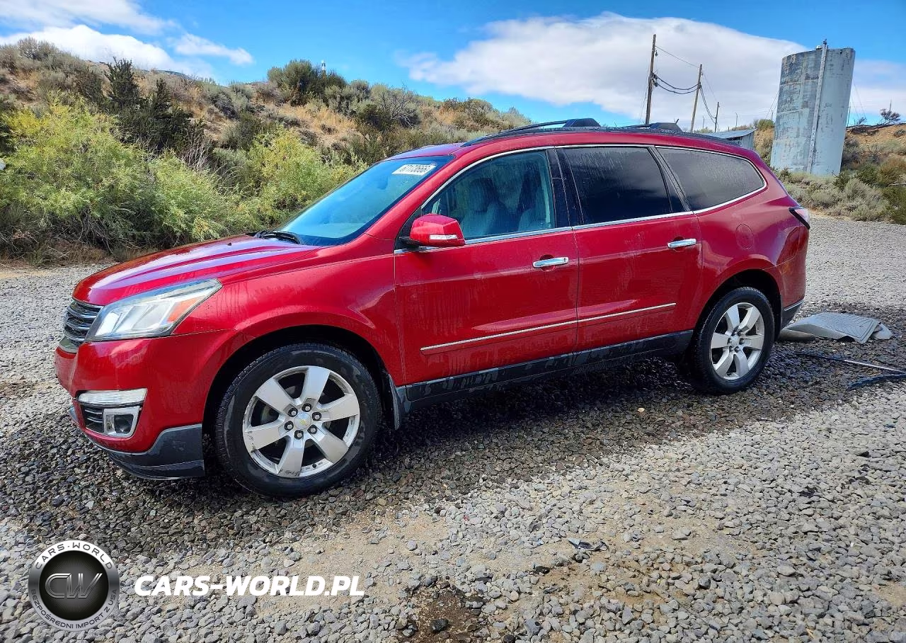 2013 Chevrolet Traverse Ltz VIN:1GNKVLKD9DJ215105 - 1