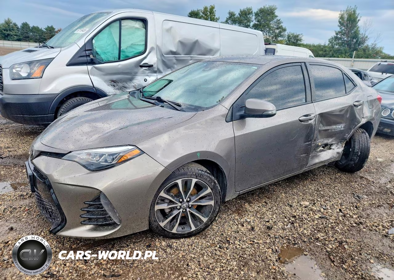 2017 Toyota Corolla Se VIN:2T1BURHE4HC809245 - 1