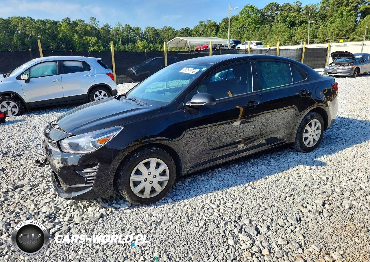 2022 Kia Rio Lx VIN:3KPA24AD8NE488149 - 1
