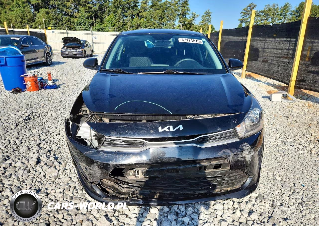 2022 Kia Rio Lx VIN:3KPA24AD8NE488149 - 5