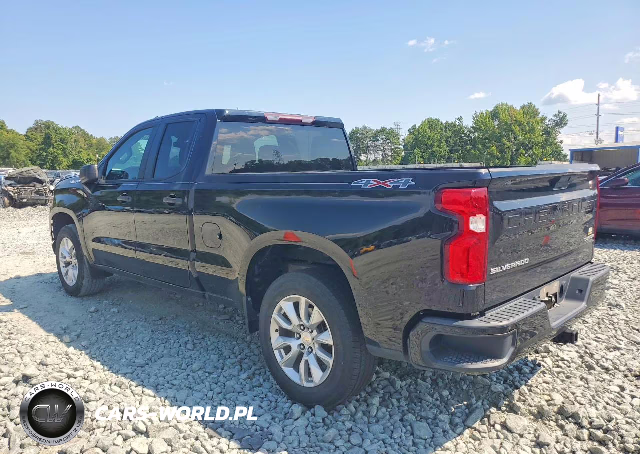 2021 Chevrolet Silverado K1500 Custom VIN:1GCRYBEK0MZ224134 - 2