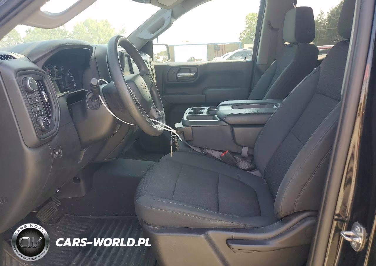 2021 Chevrolet Silverado K1500 Custom VIN:1GCRYBEK0MZ224134 - 7