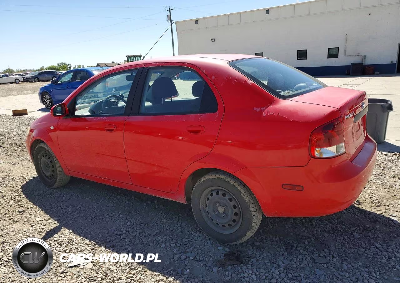 2006 Chevrolet Aveo Base VIN:KL1TD56616B559636 - 2
