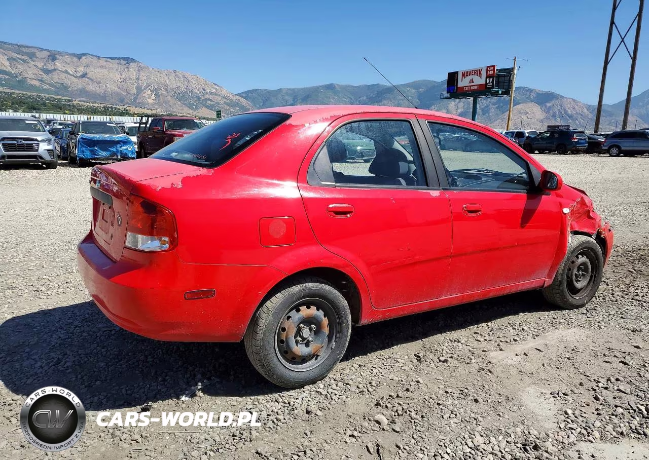 2006 Chevrolet Aveo Base VIN:KL1TD56616B559636 - 3