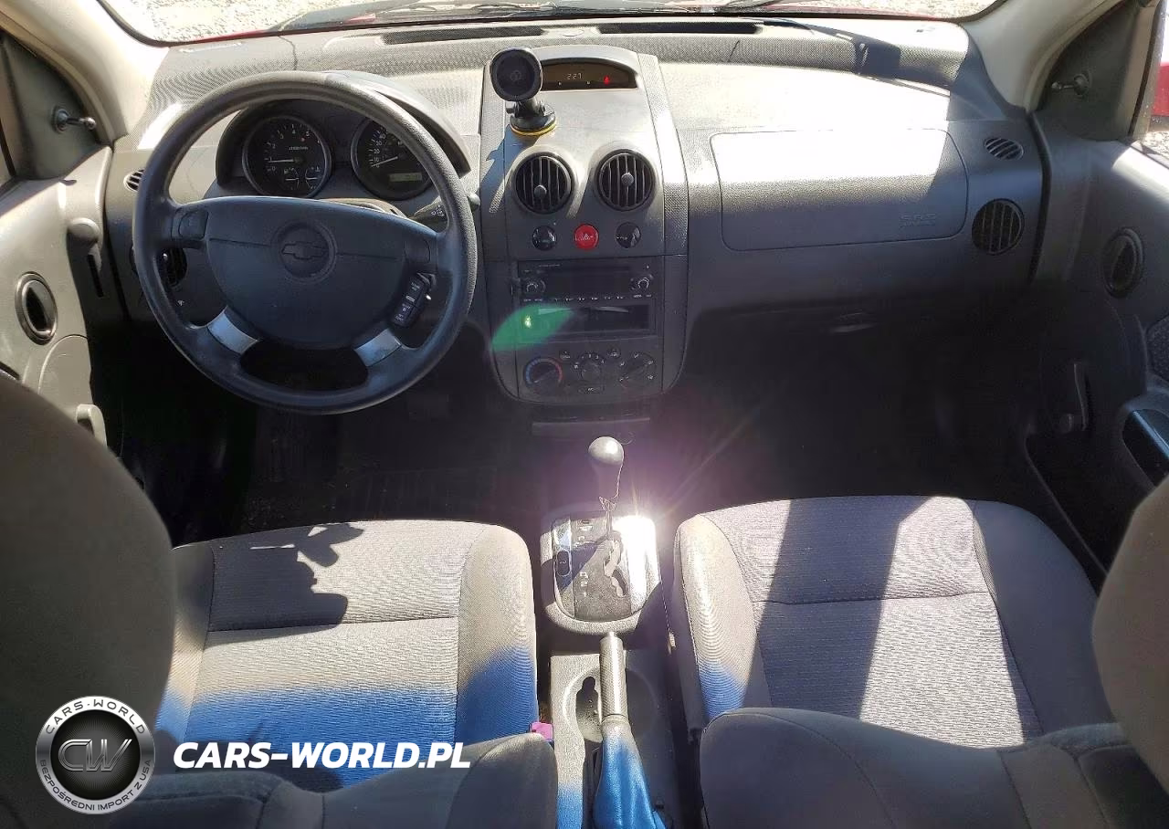 2006 Chevrolet Aveo Base VIN:KL1TD56616B559636 - 8
