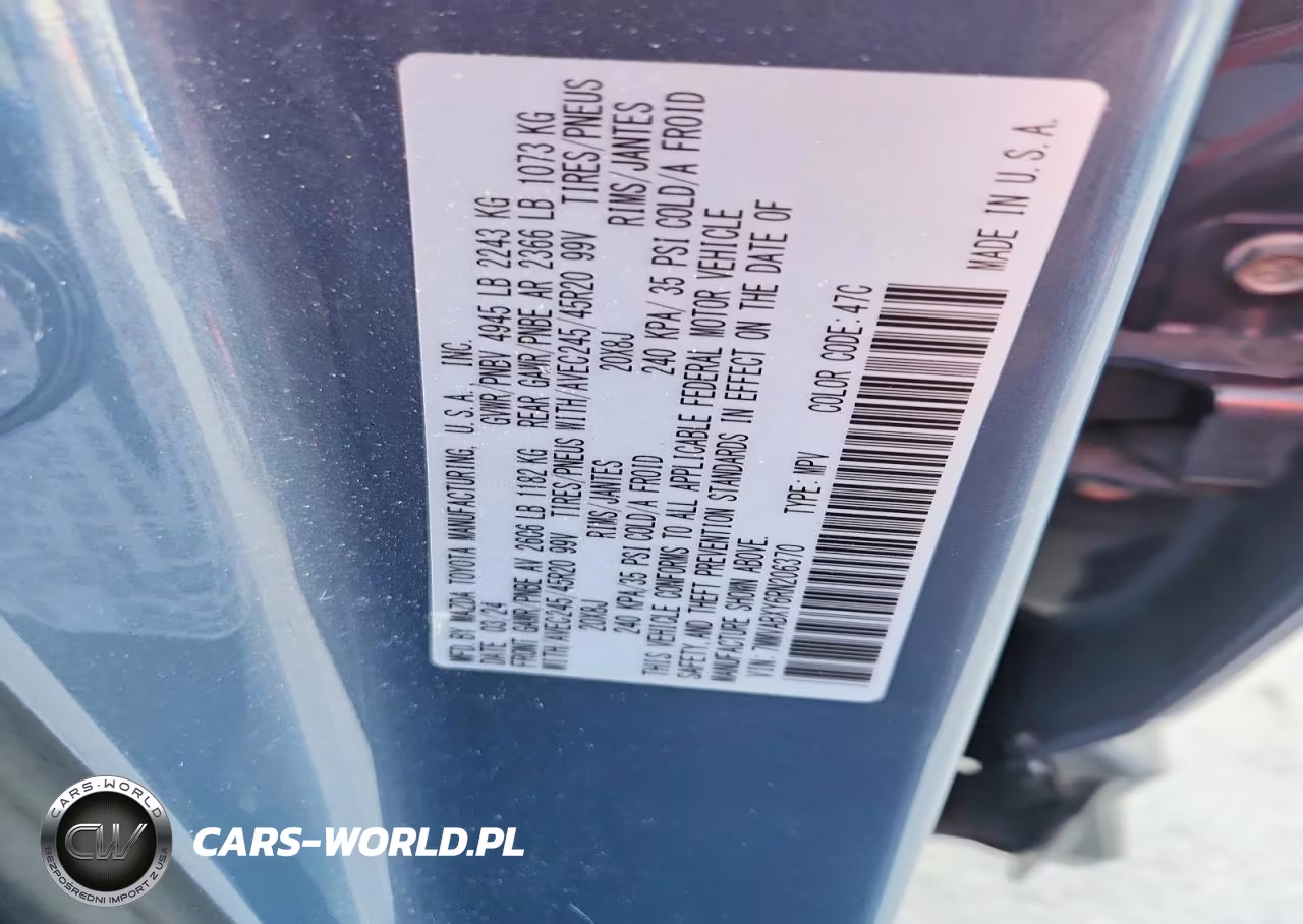 2024 Mazda Cx-50 Base VIN:7MMVABXY6RN206370 - 13