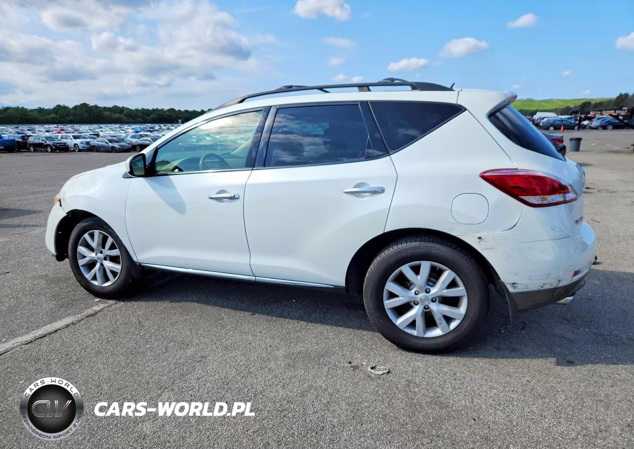 2012 Nissan Murano S VIN:JN8AZ1MW0CW227709 - 2