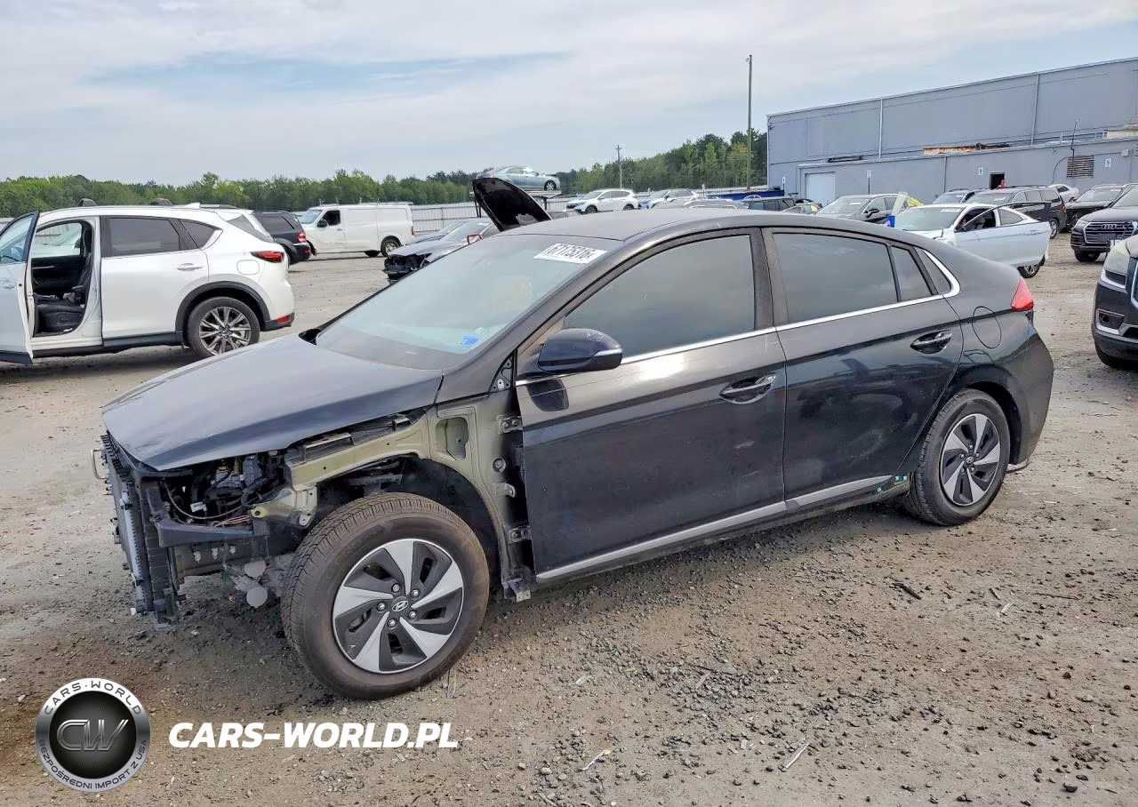 2017 Hyundai Ioniq Sel VIN:KMHC75LC6HU047674 - 1
