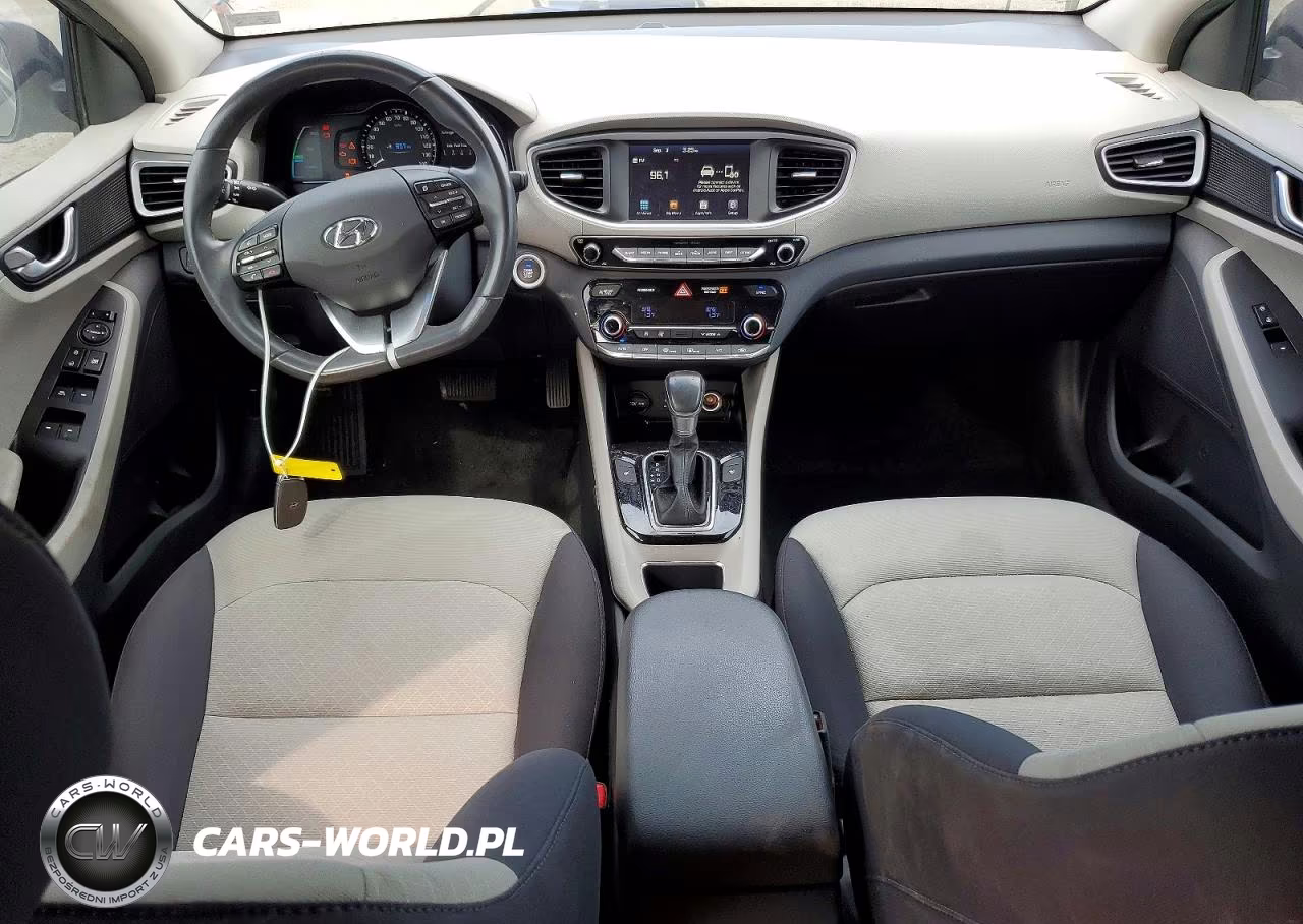 2017 Hyundai Ioniq Sel VIN:KMHC75LC6HU047674 - 8
