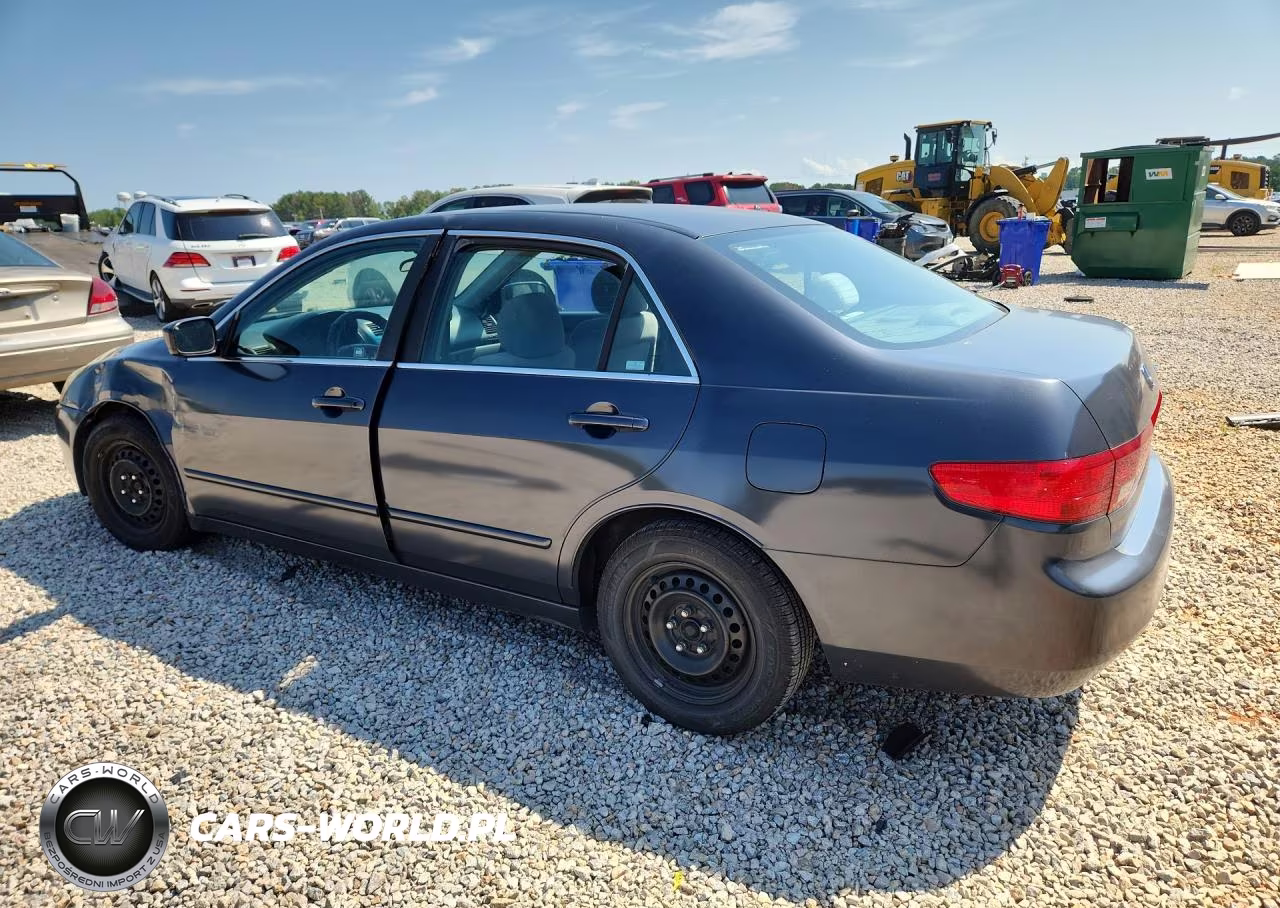 2005 Honda Accord Lx VIN:1HGCM56435A012784 - 2