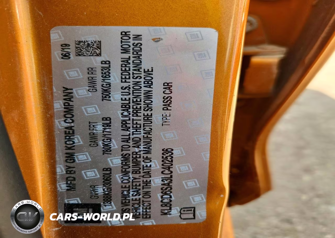 2020 Chevrolet Spark 1Lt VIN:KL8CD6SA3LC402536 - 12