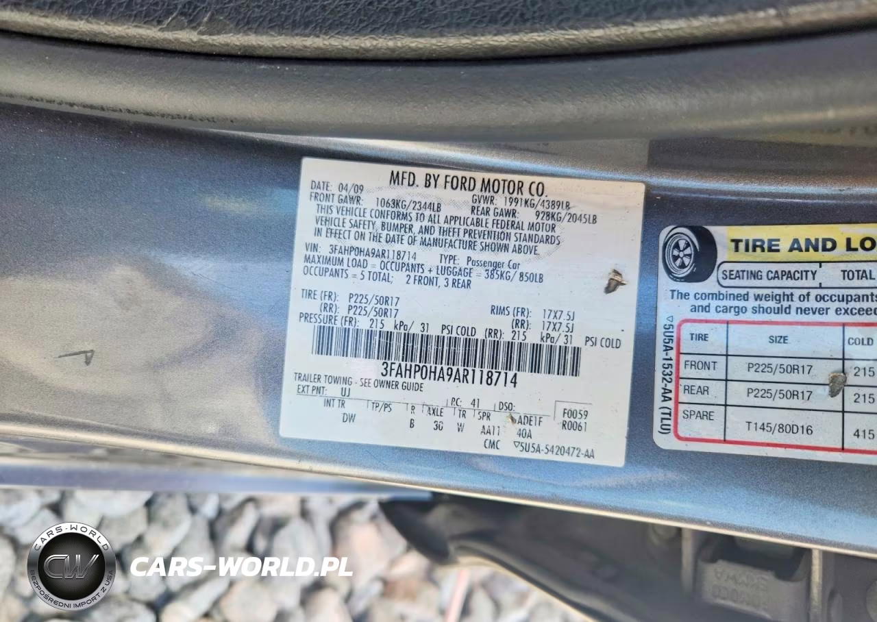 2010 Ford Fusion Se VIN:3FAHP0HA9AR118714 - 12