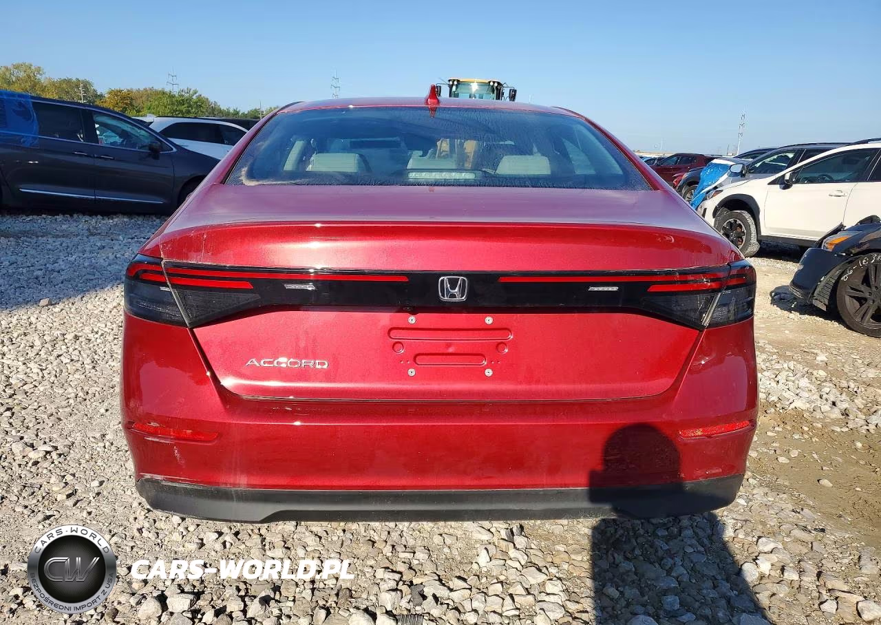 2025 Honda Accord Lx VIN:1HGCY1F24SA089834 - 6