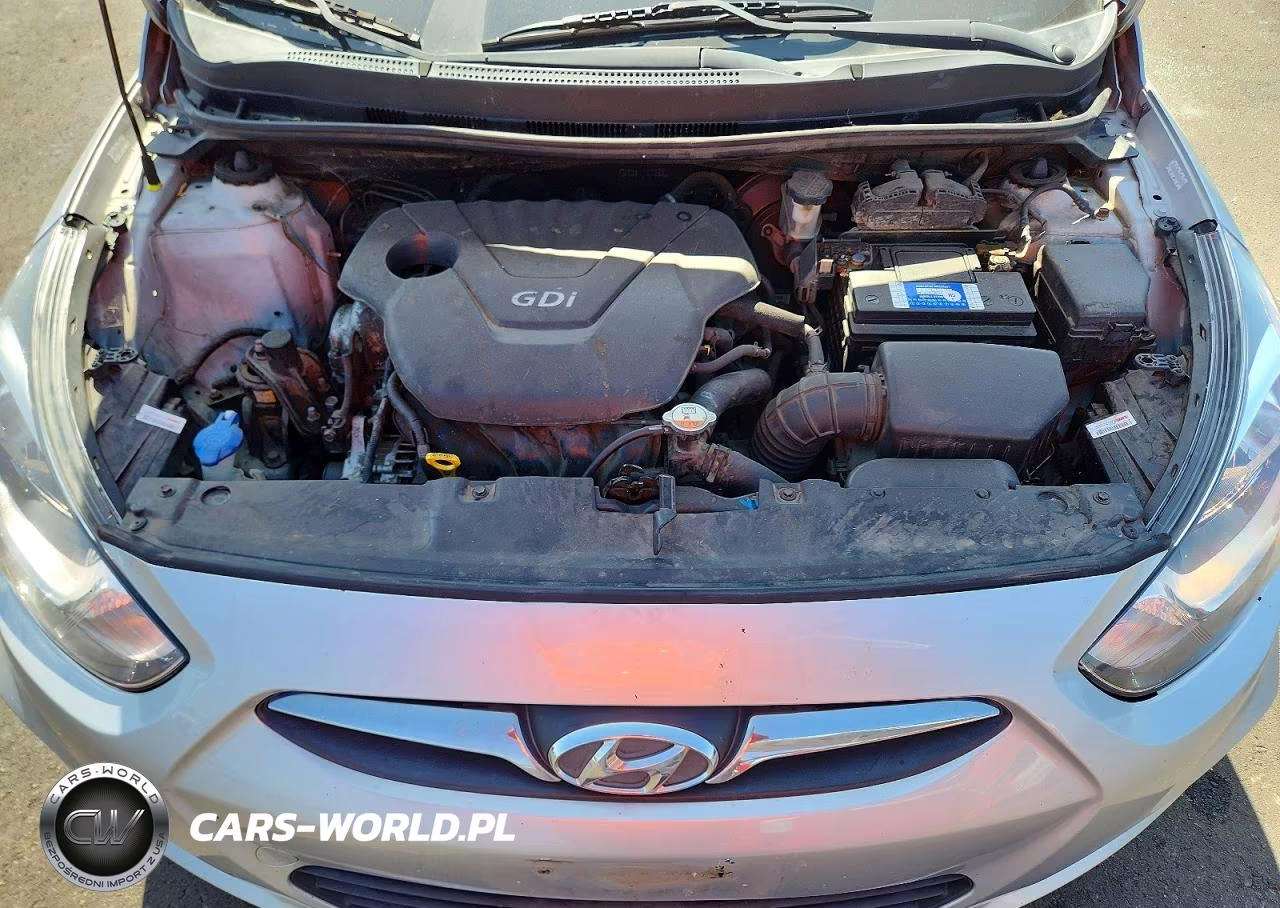 2014 Hyundai Accent Gls VIN:KMHCT4AEXEU620114 - 11