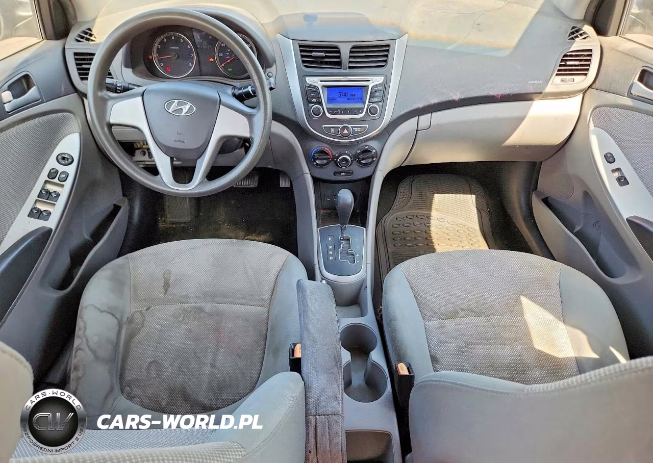 2014 Hyundai Accent Gls VIN:KMHCT4AEXEU620114 - 8