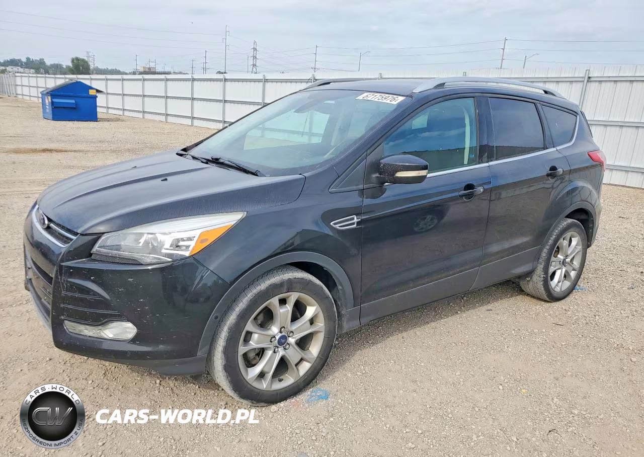 2014 Ford Escape Titanium VIN:1FMCU9J91EUA05352 - 1