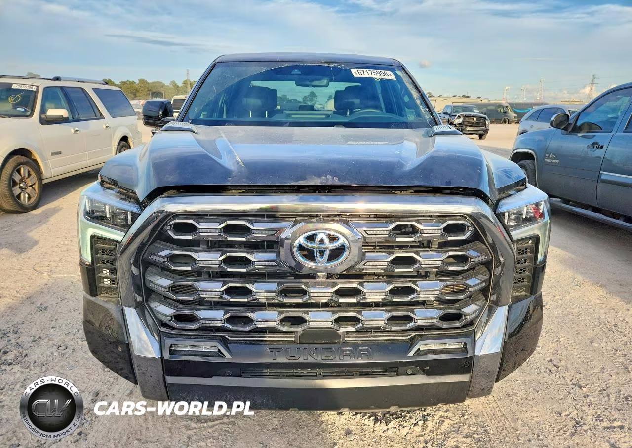 2024 Toyota Tundra Crewmax Platinum VIN:5TFNC5DB9RX0795XX - 5