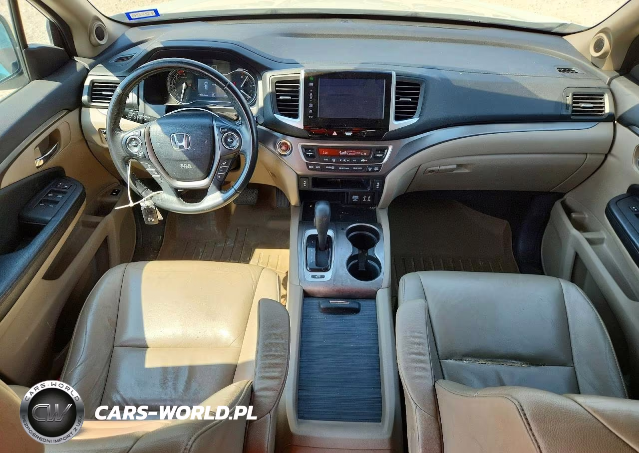 2016 Honda Pilot Exln VIN:5FNYF6H73GB026125 - 8