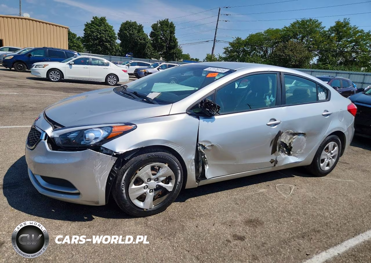 2014 Kia Forte Lx VIN:KNAFK4A68E5147480 - 1
