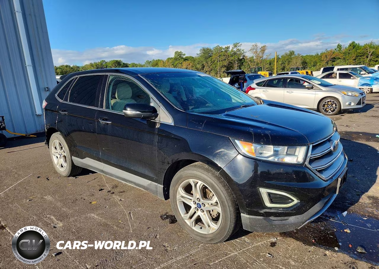 2017 Ford Edge Titanium VIN:2FMPK3K97HBB05355 - 4
