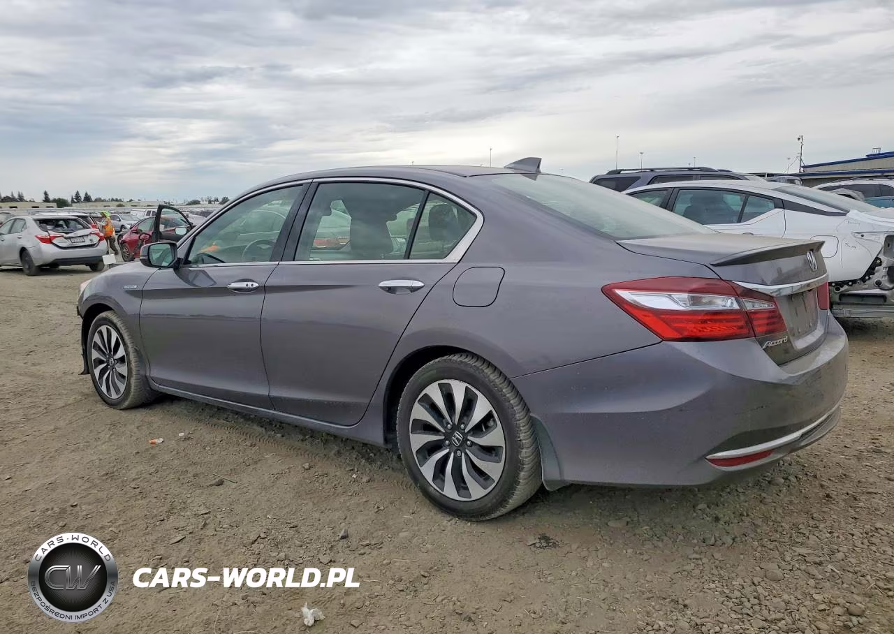 2017 Honda Accord Hybrid Exl VIN:JHMCR6F55HC014557 - 2