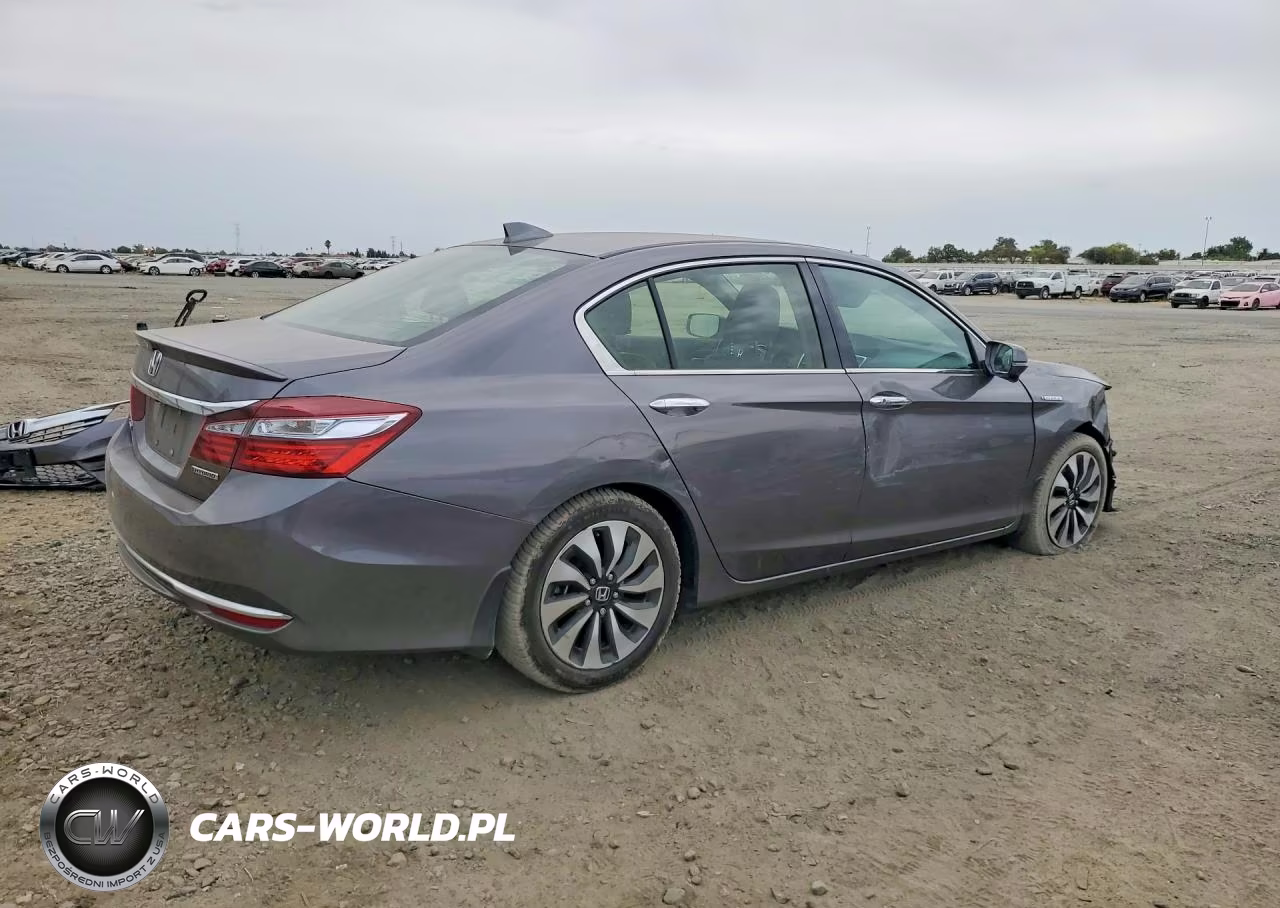 2017 Honda Accord Hybrid Exl VIN:JHMCR6F55HC014557 - 3
