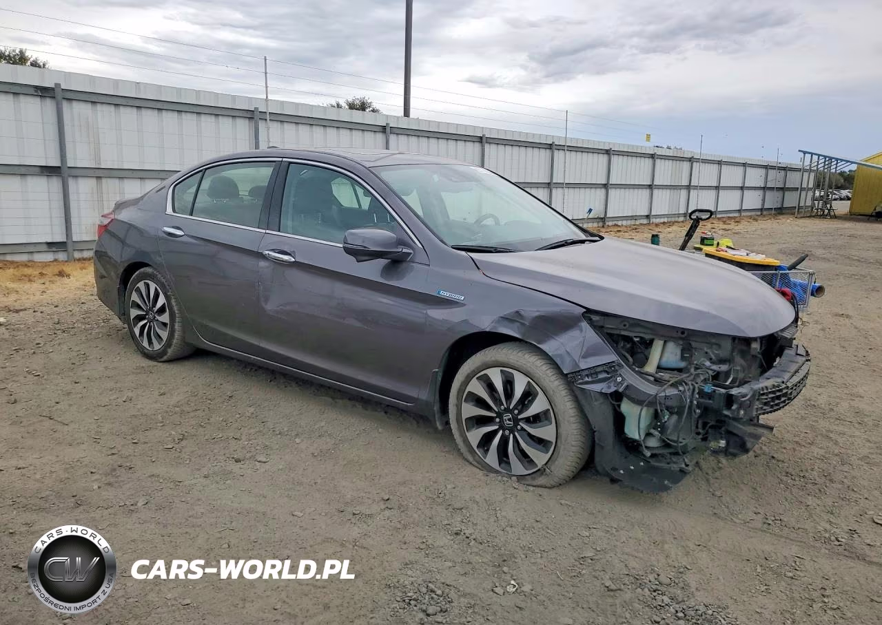 2017 Honda Accord Hybrid Exl VIN:JHMCR6F55HC014557 - 4
