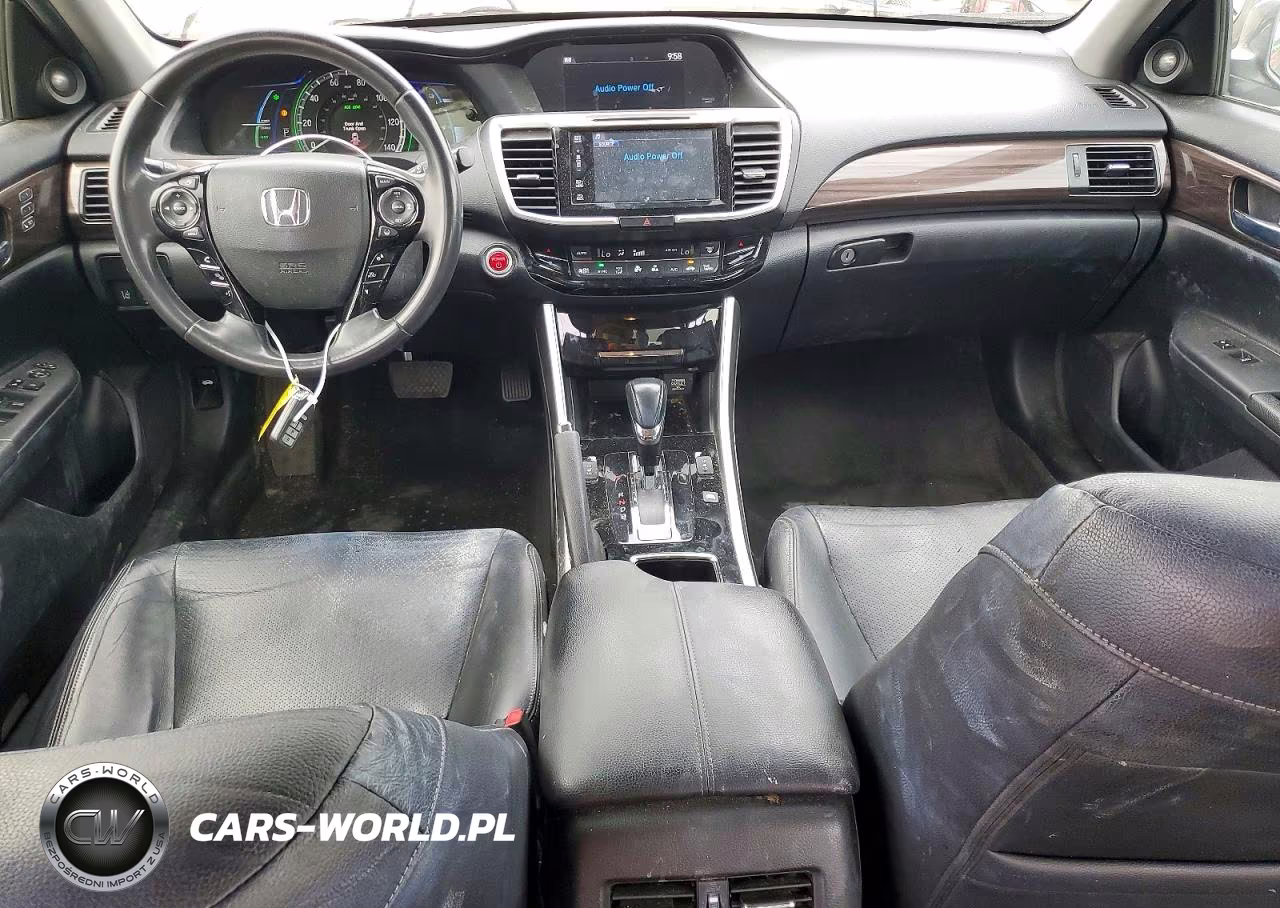 2017 Honda Accord Hybrid Exl VIN:JHMCR6F55HC014557 - 8