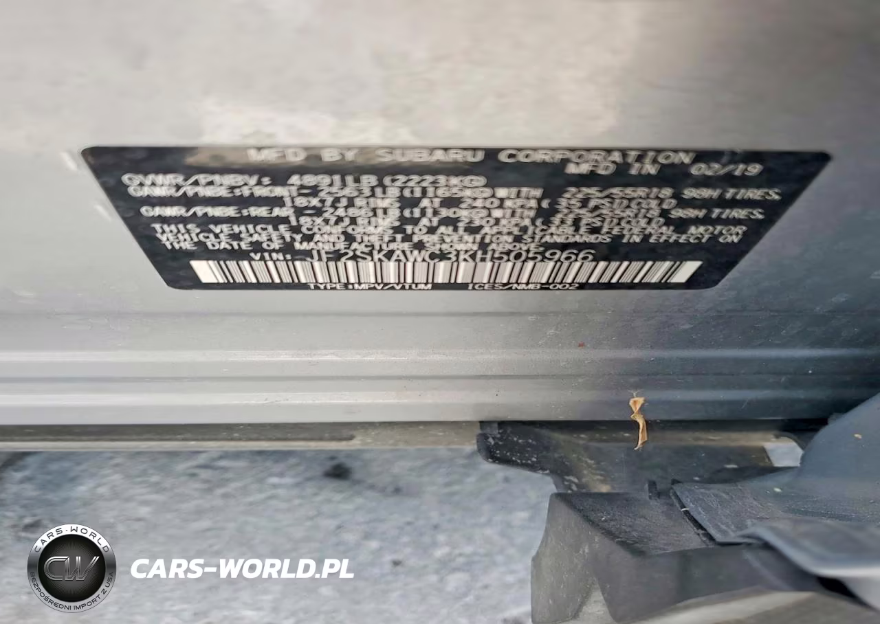 2019 Subaru Forester Touring VIN:JF2SKAWC3KH505966 - 13