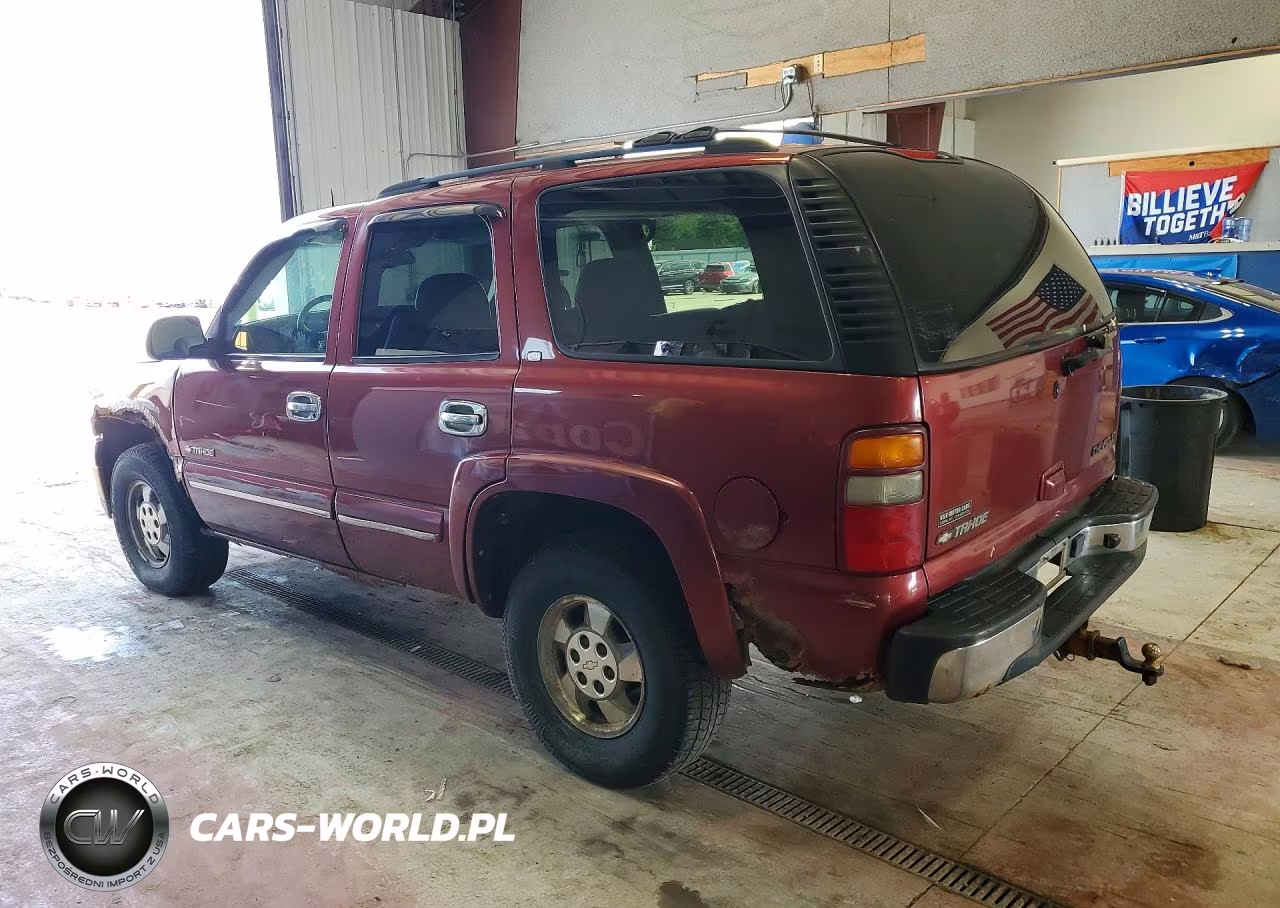 2002 Chevrolet Tahoe K1500 VIN:1GNEK13ZX2R295193 - 2