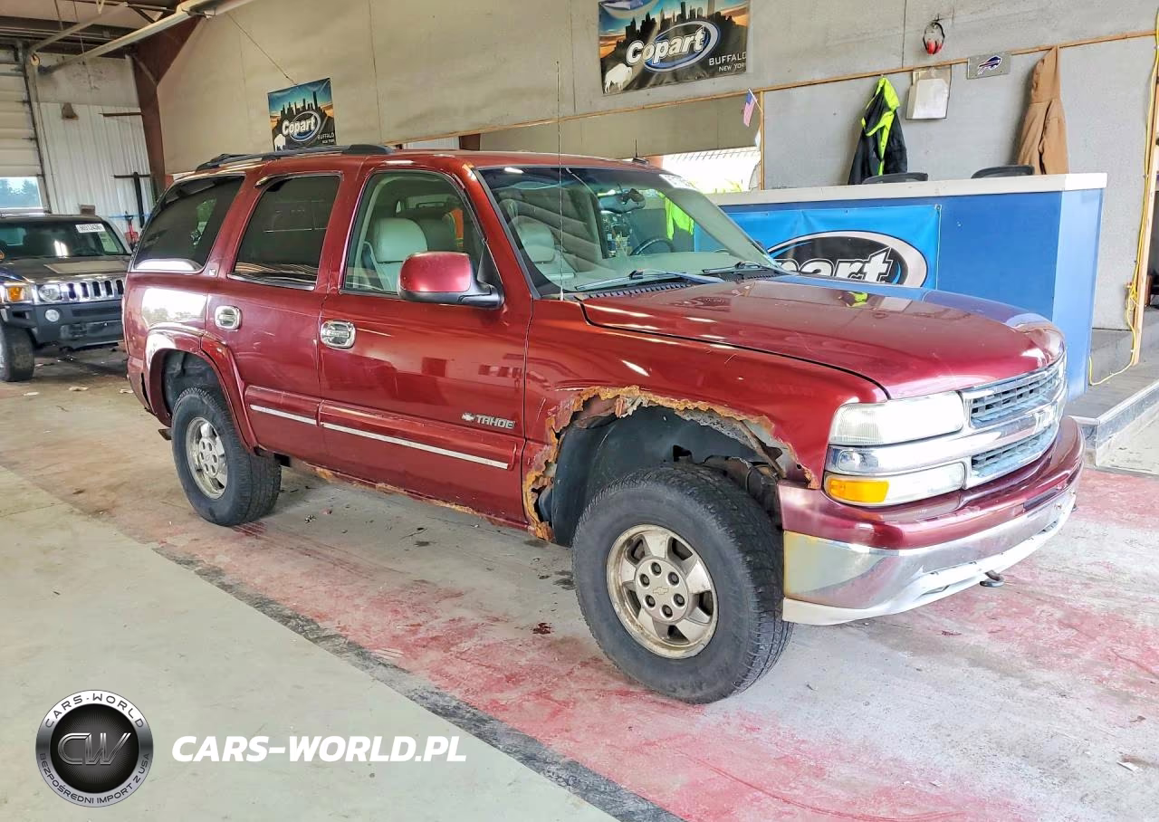 2002 Chevrolet Tahoe K1500 VIN:1GNEK13ZX2R295193 - 4