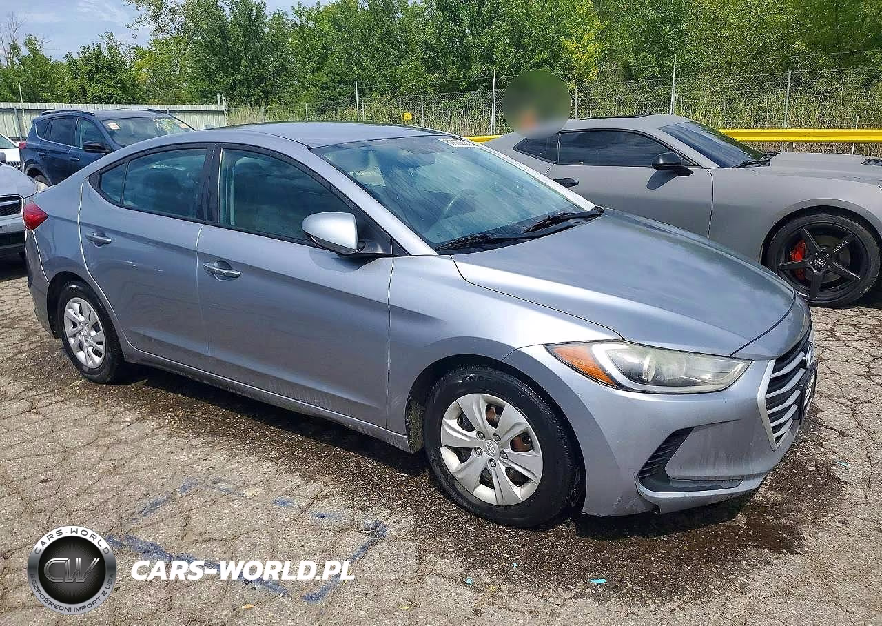 2017 Hyundai Elantra Se VIN:5NPD74LF5HH183964 - 4