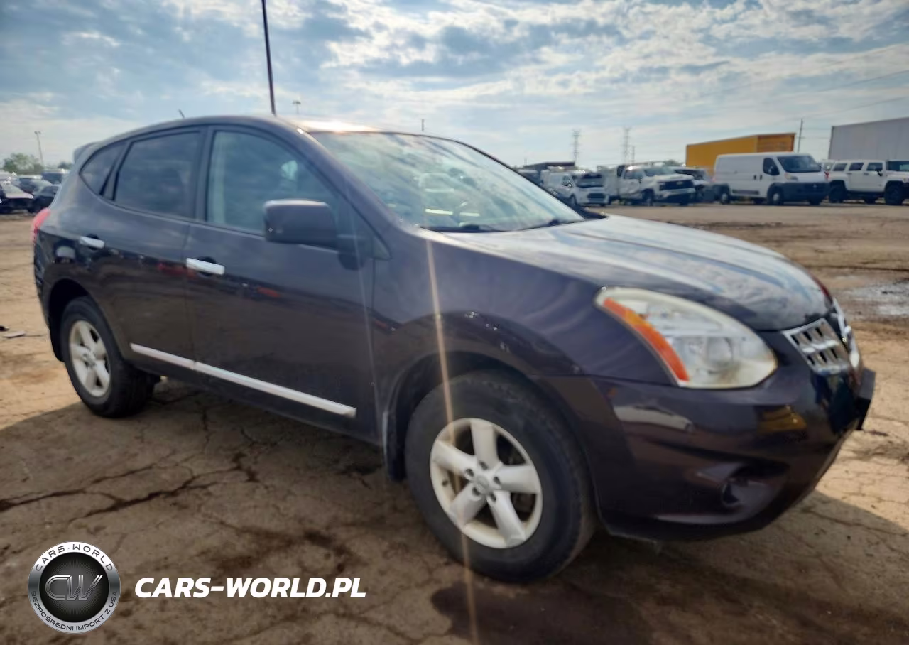 2013 Nissan Rogue S VIN:JN8AS5MV1DW665059 - 4