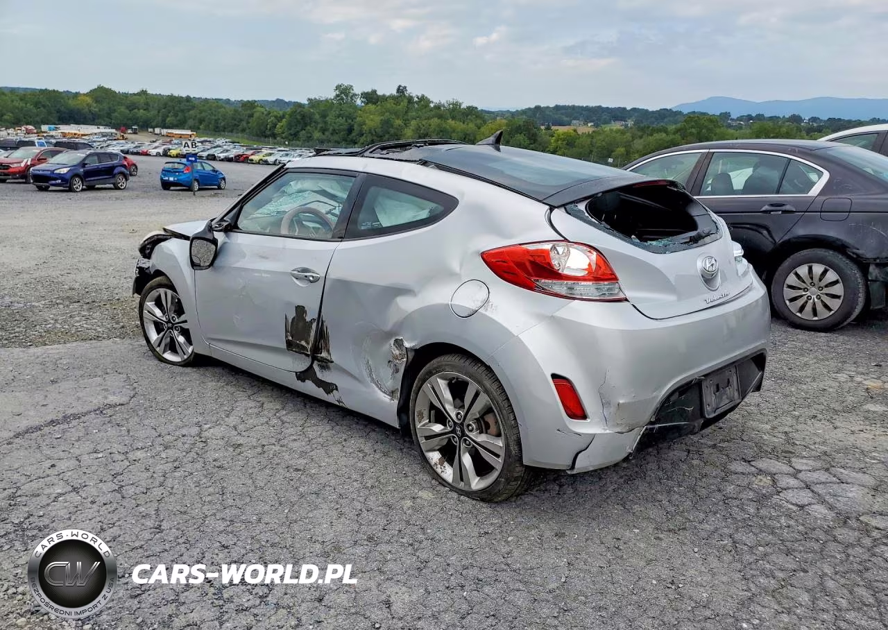 2017 Hyundai Veloster Value Edition VIN:KMHTC6AD8HU324242 - 2