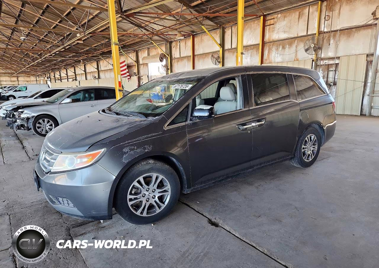 2011 Honda Odyssey Exl VIN:5FNRL5H65BB053365 - 1