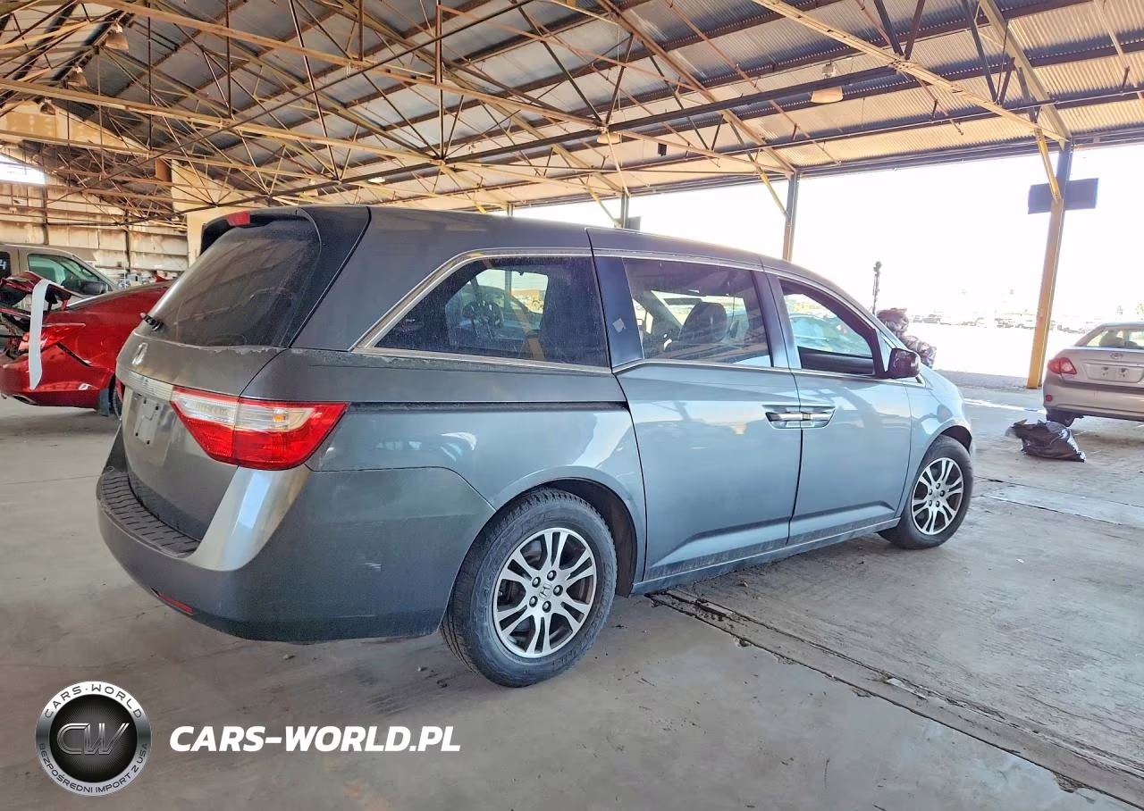 2011 Honda Odyssey Exl VIN:5FNRL5H65BB053365 - 3