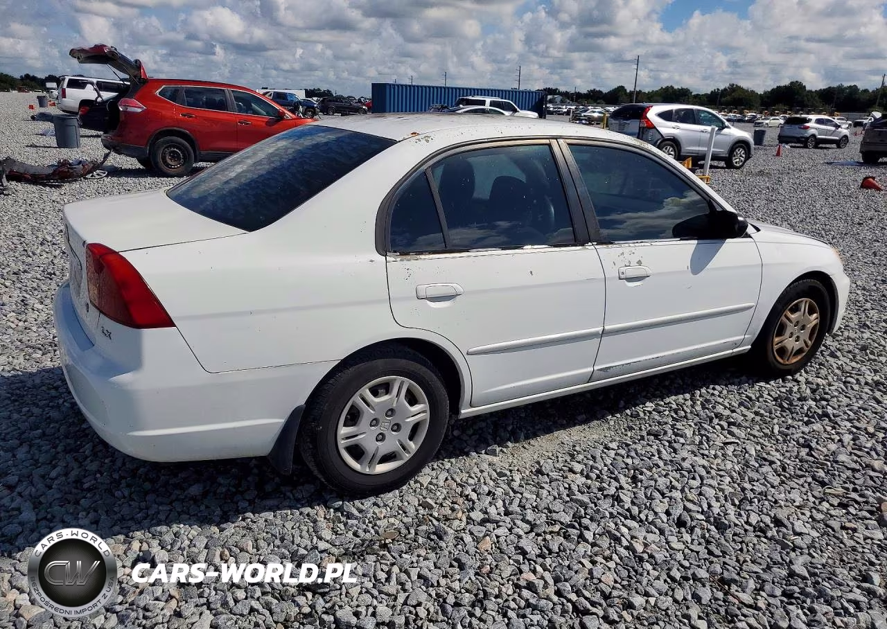 2002 Honda Civic Lx VIN:2HGES16522H585849 - 3